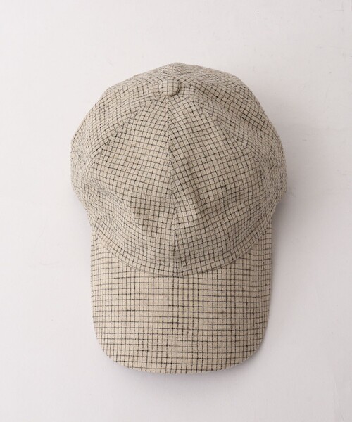 Nine Tailor（ナインテイラー）の「【Nine Tailor/ナインテーラー】Horsetail Cap N-1605（キャップ・メンズ・ベージュ系その他/ブラック・FREE）」の5枚目の写真