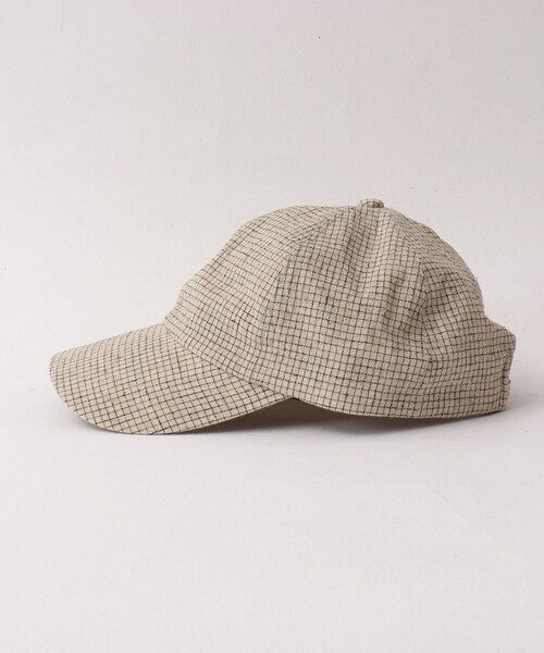 Nine Tailor（ナインテイラー）の「【Nine Tailor/ナインテーラー】Horsetail Cap N-1605（キャップ・メンズ・ベージュ系その他/ブラック・FREE）」の6枚目の写真