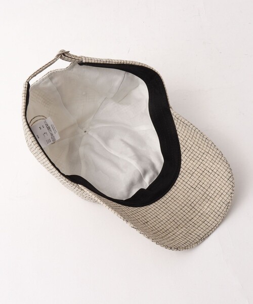 Nine Tailor（ナインテイラー）の「【Nine Tailor/ナインテーラー】Horsetail Cap N-1605（キャップ・メンズ・ベージュ系その他/ブラック・FREE）」の8枚目の写真