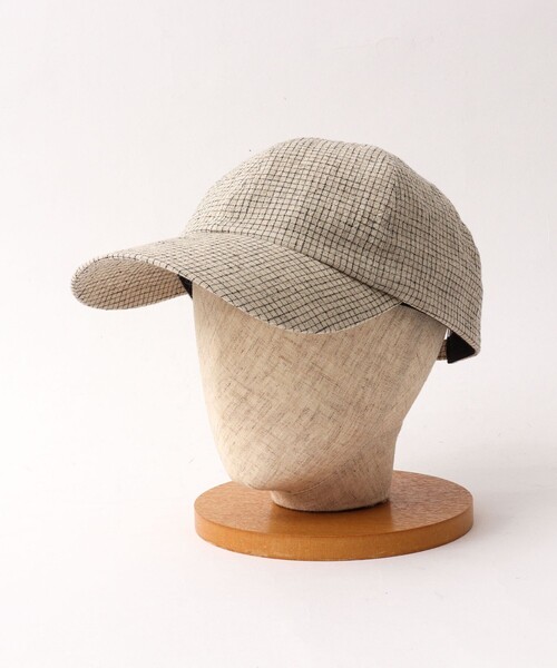 Nine Tailor（ナインテイラー）の「【Nine Tailor/ナインテーラー】Horsetail Cap N-1605（キャップ・メンズ・ベージュ系その他/ブラック・FREE）」の9枚目の写真