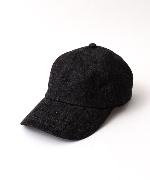 Nine Tailor（ナインテイラー）の「【Nine Tailor/ナインテーラー】Horsetail Cap N-1605（キャップ・メンズ・ベージュ系その他/ブラック・FREE）」の12枚目の写真
