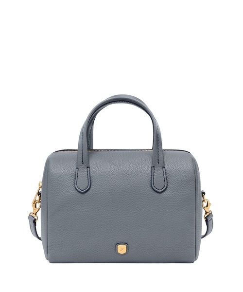 FOSSIL(フォッシル)の「フォッシル サッチェルバッグ レディース レザー ブルー スマホ収納可 ZB11168450(ハンドバッグ・レディース・ブルー・FREE)」の1枚目の写真
