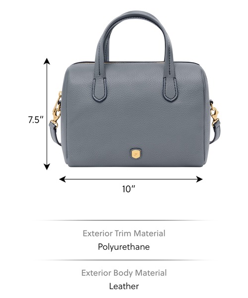 FOSSIL(フォッシル)の「フォッシル サッチェルバッグ レディース レザー ブルー スマホ収納可 ZB11168450(ハンドバッグ・レディース・ブルー・FREE)」の6枚目の写真