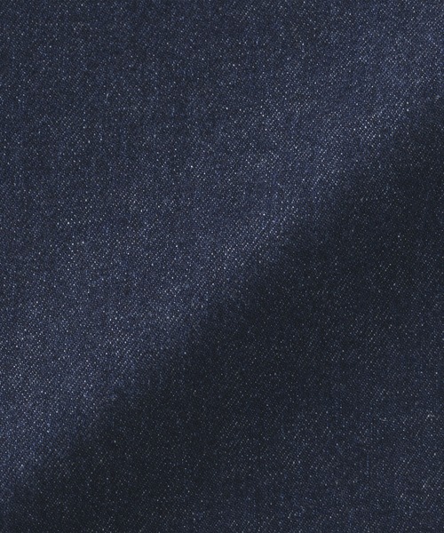 無印良品（ムジルシリョウヒン）の「紳士　木の実から作ったカポック混デニムワイドパンツ（デニムパンツ・メンズ・ブルー/ダークネイビー・S/M/XL）」の3枚目の写真