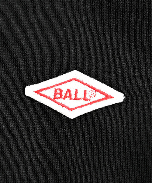 BALL(ボール)の「『BALL/ボール』裏毛ワッペン付き長袖パーカー(パーカー・レディース・モカ/オートミール/グレー/ブラック・L/LL/M)」の20枚目の写真