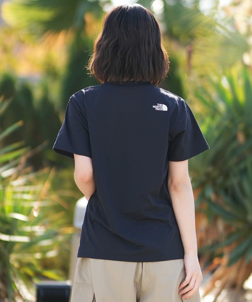 THE NORTH FACE(ザノースフェイス)の「THE NORTH FACE ノースフェイス ショートスリーブTシャツ レディース NTW32581(Tシャツ/カットソー・レディース・レモンイエロー/ホワイト/ブラック・M/L/S)」の8枚目の写真