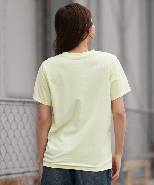 THE NORTH FACE(ザノースフェイス)の「THE NORTH FACE ノースフェイス ショートスリーブTシャツ レディース NTW32581(Tシャツ/カットソー・レディース・レモンイエロー/ホワイト/ブラック・M/L/S)」の12枚目の写真