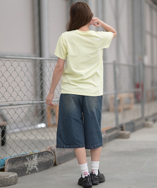 THE NORTH FACE(ザノースフェイス)の「THE NORTH FACE ノースフェイス ショートスリーブTシャツ レディース NTW32581(Tシャツ/カットソー・レディース・レモンイエロー/ホワイト/ブラック・M/L/S)」の15枚目の写真