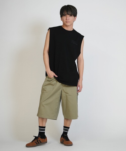 RVCA(ルーカ)の「RVCA/ルーカ メンズ タンクトップ SCRIPT SEALED TT BG041353(タンクトップ・メンズ・ホワイト/ブラック・M/L/S)」の11枚目の写真