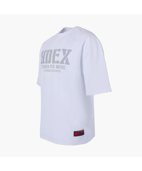 HDEX(エイチデックス)の「コアジャイアントフィットショートスリーブ(Tシャツ/カットソー・メンズ・ホワイト/ブラック/カーキ・MEDIUM/LARGE/X-LARGE/2XL/3XL)」の2枚目の写真