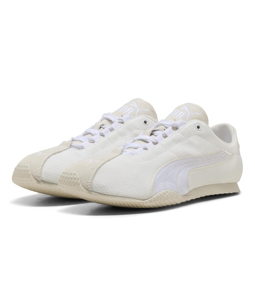 PUMA（プーマ）の「PUMA/プーマ 薄底スニーカー H-STREET EMBROIDERY エイチストリート 406102（スニーカー・メンズ・ホワイト/ブラック・25.5cm/24.5cm/23.5cm/28.0cm/27.0cm/26.0cm/25.0cm/24.0cm/23.0cm）」の2枚目の写真