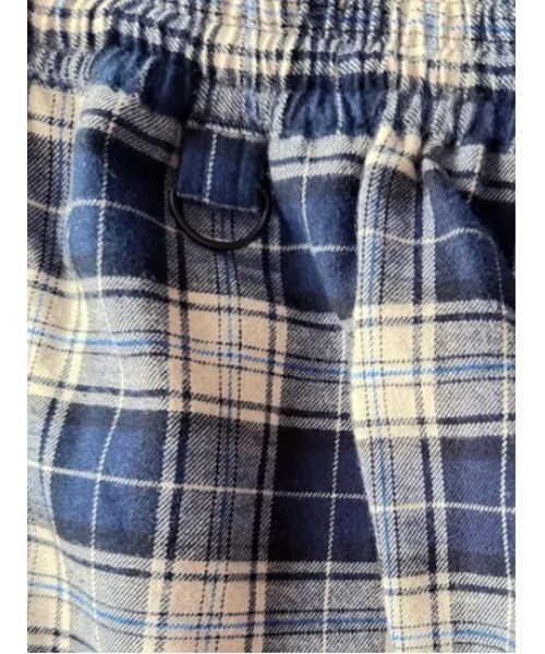 MINE(マイン)の「MINE Flannel Easy Pants (BSC26-FCEP)(その他パンツ・メンズ・ネイビー/ブラウン・3/2/1)」の7枚目の写真