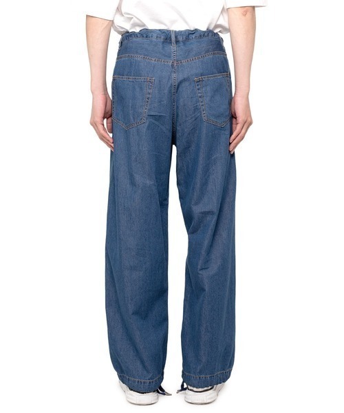 In・stru(men-tal).(インストルメンタル)の「【in・stru(men-tal).】COTTON TENCEL DENIM BAGGY PANTS(デニムパンツ・メンズ・ブラック/インディゴブルー・48/46/44)」の15枚目の写真