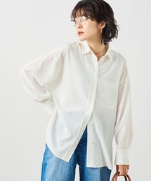 NOLLEY’S Sophi | ウォッシャブルトリアセドレープシャツ(シャツ/ブラウス)