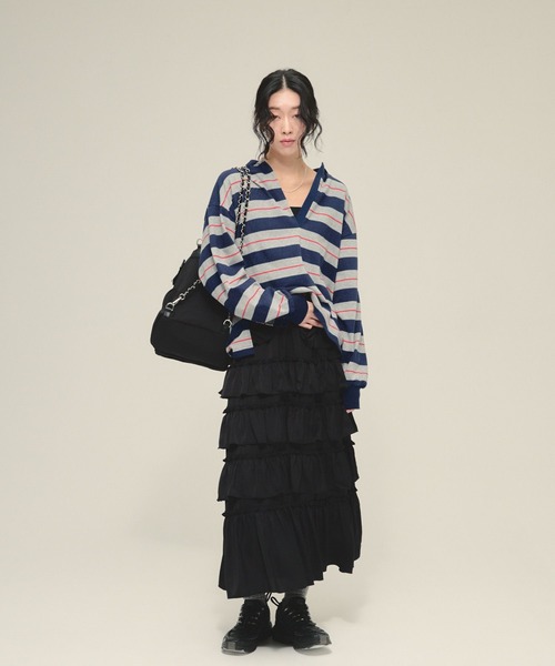 eL】Frill Narrow Skirt/645553（スカート）｜eL（エル）の