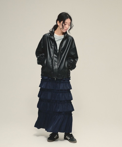 eL】Frill Narrow Skirt/645553（スカート）｜eL（エル）の