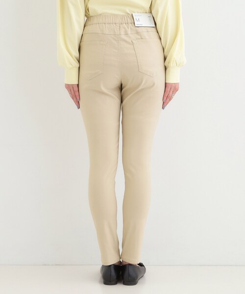 SHOO・LA・RUE（シューラルー）の「【SS-LL】レイヤードスタイルに スキニーパンツ（その他パンツ・レディース・ブラック/ベージュ・10/04/03/02/01）」の13枚目の写真