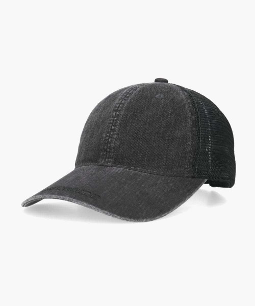 OVERRIDE(オーバーライド)の「OVERRIDE PIGMENT DAD MESH CAP SGP / オーバーライド(キャップ・レディース・ベージュ/ピンク/ベージュ系/ブラック・57~59cm)」の6枚目の写真