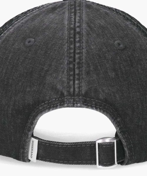 OVERRIDE(オーバーライド)の「OVERRIDE PIGMENT DAD MESH CAP SGP / オーバーライド(キャップ・レディース・ベージュ/ピンク/ベージュ系/ブラック・57~59cm)」の12枚目の写真