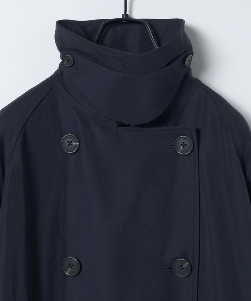 JEANASIS(ジーナシス)の「ユルトレンチコート/638703(トレンチコート・レディース・ネイビー/ベージュ・FREE)」の16枚目の写真