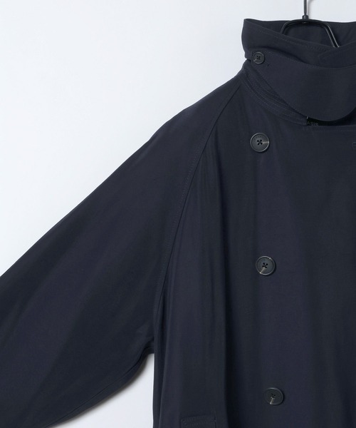 JEANASIS(ジーナシス)の「ユルトレンチコート/638703(トレンチコート・レディース・ネイビー/ベージュ・FREE)」の17枚目の写真