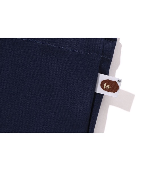 A BATHING APE(アベイシングエイプ)の「BAPE ONLINE SACOCHE BAPEC(ショルダーバッグ・メンズ・ブラック/ホワイト/ネイビー・FREE)」の6枚目の写真