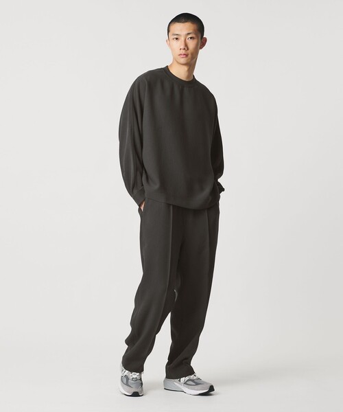 UNITED ARROWS & SONS by DAISUKE OBANA(ユナイテッドアローズアンドサンズバイダイスケオバナ)の「<D.O UNITED ARROWS BY DAISUKE OBANA>ESEENS Ⅰ CR REG PANTS 26SS/パンツ(その他パンツ・メンズ・ネイビー/ブラック/ダークグレー・L/S/XL/M)」の4枚目の写真