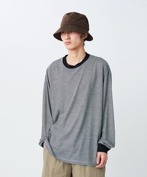 Snow Peak / Summer Wool Stripe L/S T-Shirt サマーウールストライプロングスリーブTシャツ