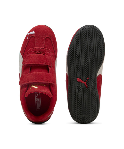 PUMA(プーマ)の「PUMA プーマ キッズ スピードキャット OG V スニーカー 17-21cm(スニーカー・キッズ・ブラウン系その他/ブラック×ホワイト/レッド・20.0cm/21.0cm/19.0cm/17.0cm/18.0cm)」の6枚目の写真