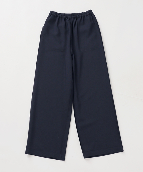 JOURNAL STANDARD relume（ジャーナルスタンダード　レリューム）の「アセテートスラブストレッチベイカーパンツ（その他パンツ・レディース・ベージュ/ネイビー・36/38）」の21枚目の写真