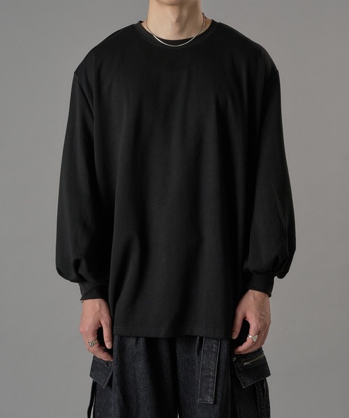 狐独(コドク)の「狐刺繍ビックボリュームロンT(Tシャツ/カットソー・メンズ・ブラック/オフホワイト・LARGE/MEDIUM)」の22枚目の写真