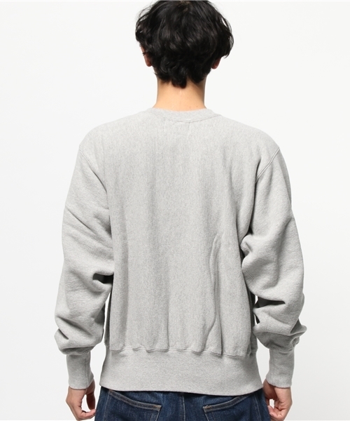 SUNNY  SPORTS（サニースポーツ）の「SUNNY SPORTS/サニースポーツ　"UCLA" HEAVY-OZ CREW（スウェット・メンズ・ヘザ－グレー/ネイビー・SMALL/MEDIUM）」の4枚目の写真