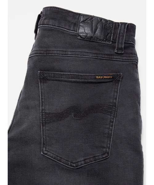 Nudie Jeans(ヌーディージーンズ)の「Nudie Jeans/ヌーディージーンズ Tight Terry / タイトフィットデニム / Black Blizzard(デニムパンツ・メンズ・ダークグレー・31inch/30inch/36inch/34inch/33inch/32inch)」の5枚目の写真