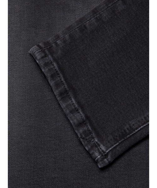 Nudie Jeans(ヌーディージーンズ)の「Nudie Jeans/ヌーディージーンズ Tight Terry / タイトフィットデニム / Black Blizzard(デニムパンツ・メンズ・ダークグレー・31inch/30inch/36inch/34inch/33inch/32inch)」の6枚目の写真