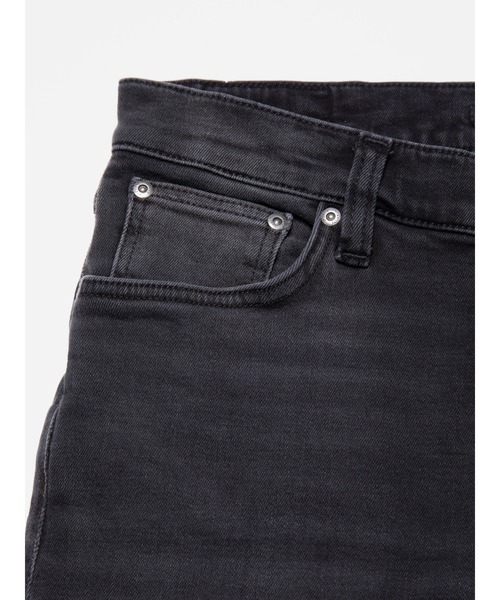 Nudie Jeans(ヌーディージーンズ)の「Nudie Jeans/ヌーディージーンズ Tight Terry / タイトフィットデニム / Black Blizzard(デニムパンツ・メンズ・ダークグレー・31inch/30inch/36inch/34inch/33inch/32inch)」の8枚目の写真