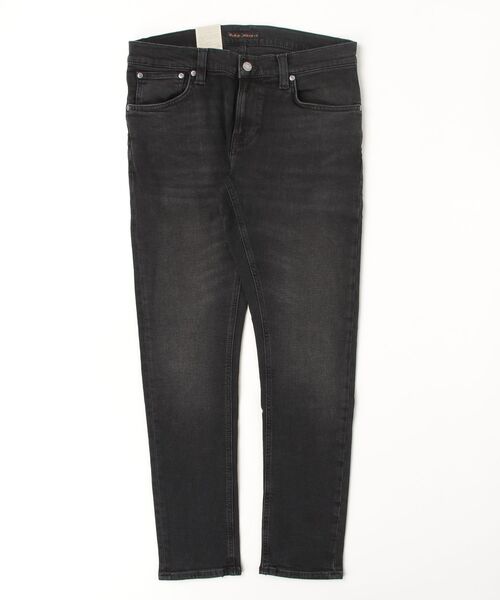 Nudie Jeans(ヌーディージーンズ)の「Nudie Jeans/ヌーディージーンズ Tight Terry / タイトフィットデニム / Black Blizzard(デニムパンツ・メンズ・ダークグレー・31inch/30inch/36inch/34inch/33inch/32inch)」の10枚目の写真