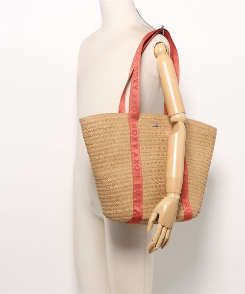 ROXY(ロキシー)の「ROXY ウィメンズ SONGBIRDY TOTE トートバッグ 【2026年春夏モデル】/ロキシートートバッグ(トートバッグ・レディース・イエロー・FREE)」の5枚目の写真