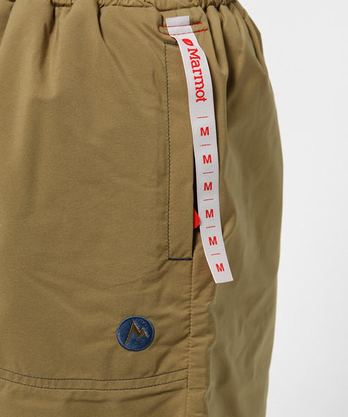 MARMOT(マーモット)の「スローマウンテンリバーシブルショートパンツ(SLOW MOUNTAIN RIVERSIBLE SHORT PANT)四角友里コラボレーションモデル(その他パンツ・レディース・ベージュ系その他/ブルー系その他・LARGE/MEDIUM/X-LARGE/SMALL)」の18枚目の写真