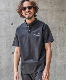 1minute 1second（ワンミニットワンセカンド）の「mhs2559-nylon x knit line polo shirt ポロシャツ(1M26N030)（シャツ/ブラウス）」