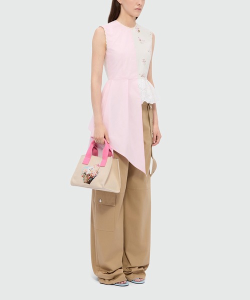 MSGM（エムエスジーエム）の「MSGM FLOWER BASKET CAT 2Way ショルダーバッグ（ショルダーバッグ・レディース・キナリ・ONE SIZE）」の5枚目の写真
