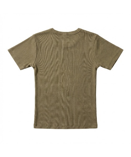 FILA(フィラ)の「PIGMENT RIB S/S TEE(Tシャツ/カットソー・レディース・ブラック/ベージュ/ピンク・XL/L/M)」の4枚目の写真