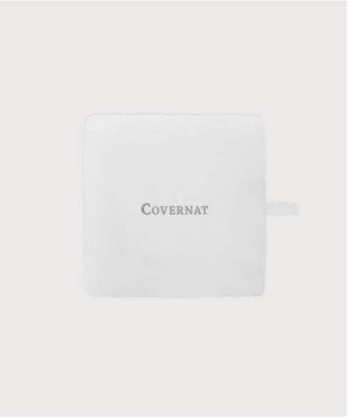 COVERNAT（カバーナット）の「WOMEN PACKABLE LIGHTWEIGHT WINDBREAKER JACKET（ナイロンジャケット・レディース・スカイブルー/ダークネイビー/ホワイト・SMALL/MEDIUM）」の16枚目の写真