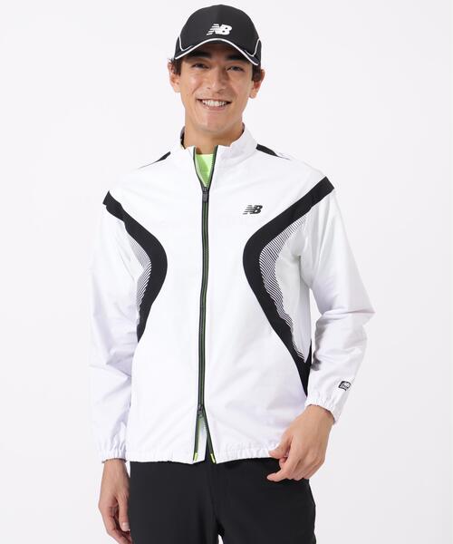 セール】【new balance golf】ストレッチ 撥水 UV フルジップ ブルゾン