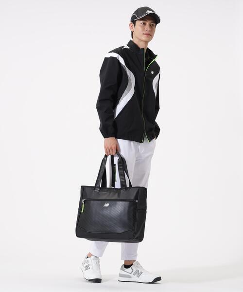 New Balance Golf(ニューバランスゴルフ)の「【new balance golf】ストレッチ 撥水 UV フルジップ ブルゾン (MENS)(ブルゾン・メンズ・ホワイト/ブラック・MEDIUM/X-LARGE/LARGE/XX-LARGE)」の7枚目の写真