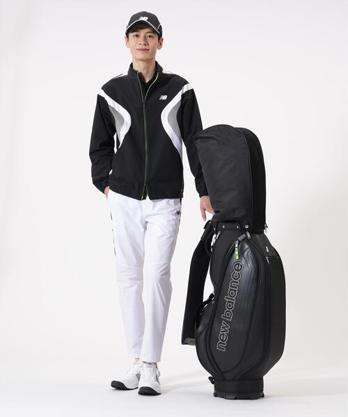 New Balance Golf(ニューバランスゴルフ)の「【new balance golf】ストレッチ 撥水 UV フルジップ ブルゾン (MENS)(ブルゾン・メンズ・ホワイト/ブラック・MEDIUM/X-LARGE/LARGE/XX-LARGE)」の8枚目の写真
