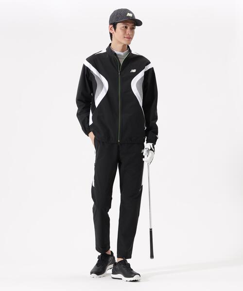 New Balance Golf(ニューバランスゴルフ)の「【new balance golf】ストレッチ 撥水 UV フルジップ ブルゾン (MENS)(ブルゾン・メンズ・ホワイト/ブラック・MEDIUM/X-LARGE/LARGE/XX-LARGE)」の9枚目の写真