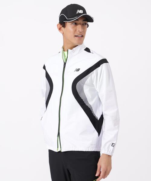 New Balance Golf(ニューバランスゴルフ)の「【new balance golf】ストレッチ 撥水 UV フルジップ ブルゾン (MENS)(ブルゾン・メンズ・ホワイト/ブラック・MEDIUM/X-LARGE/LARGE/XX-LARGE)」の11枚目の写真
