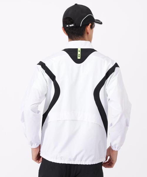 New Balance Golf(ニューバランスゴルフ)の「【new balance golf】ストレッチ 撥水 UV フルジップ ブルゾン (MENS)(ブルゾン・メンズ・ホワイト/ブラック・MEDIUM/X-LARGE/LARGE/XX-LARGE)」の12枚目の写真