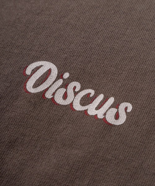 DISCUS(ディスカス)の「【71】【DISCUS/ディスカス】グラフィックデザイン バックプリント クルーネックTシャツ/ワンポイントワッペン/レディース(Tシャツ/カットソー・レディース・ブラック/ライトブルー/チャコールグレー/アッシュグレー/ブルー/ホワイト/ホワイト系その他/モカ・M/L)」の18枚目の写真