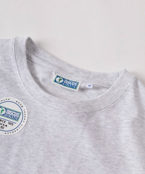DISCUS(ディスカス)の「【71】【DISCUS/ディスカス】グラフィックデザイン バックプリント クルーネックTシャツ/ワンポイントワッペン/レディース(Tシャツ/カットソー・レディース・ブラック/ライトブルー/チャコールグレー/アッシュグレー/ブルー/ホワイト/ホワイト系その他/モカ・M/L)」の21枚目の写真